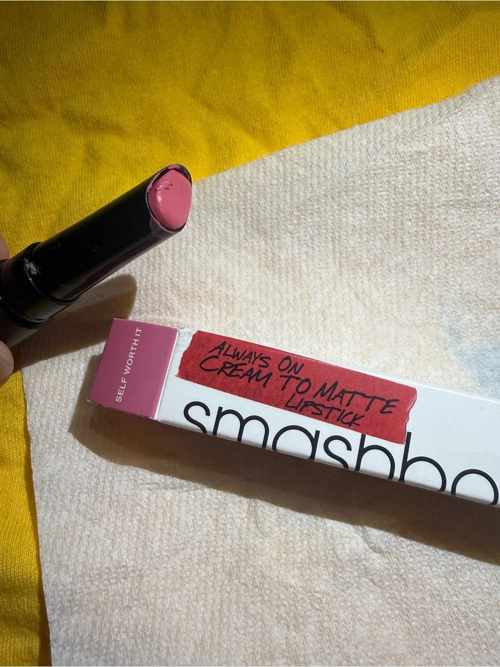 Smashbox Cream-to-Matte Lipstick — Dusty Rose